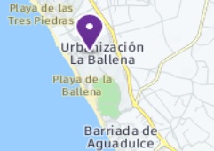 Mapa de Costa Ballena