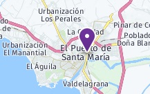 Mapa del Puerto Santa maria