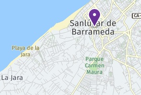 Mapa de Sanlucar de Barrameda