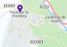 Mapa de Vejer